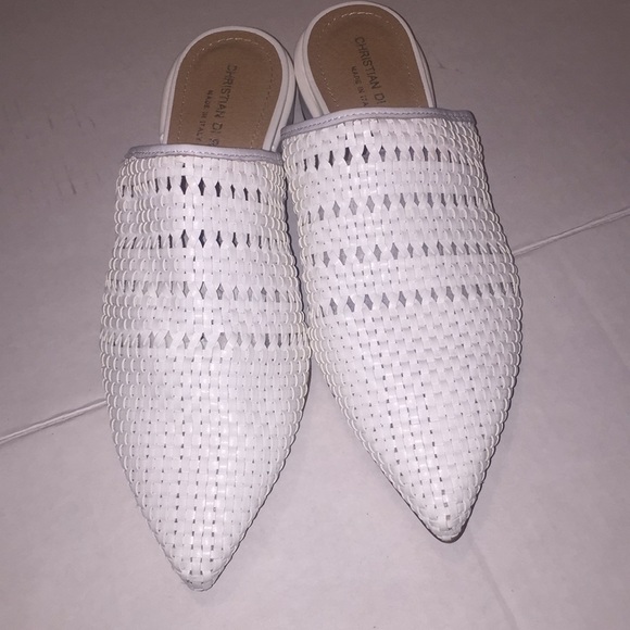 Sz 8 brand new white genuine leather - Picture 9 of 11